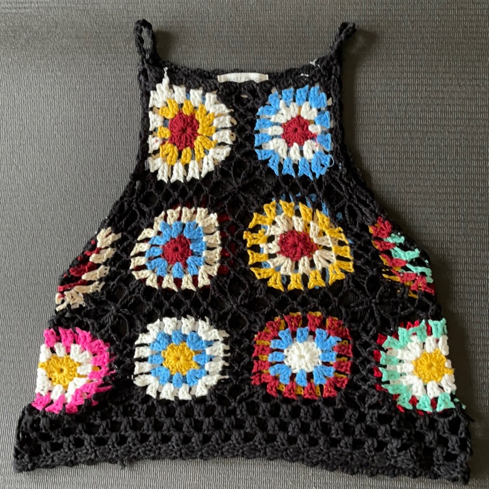 Crochet Boho Top